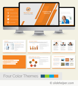 Company profile powerpoint presentation template professional business ppt slide designs