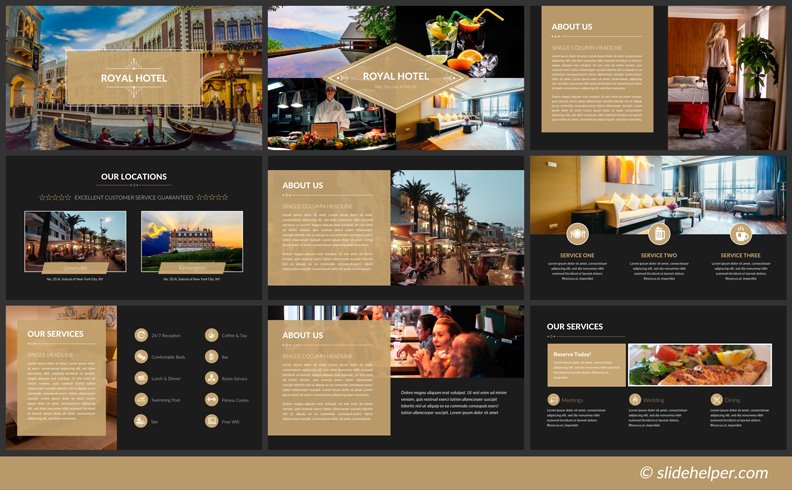 business plan hotel ppt download