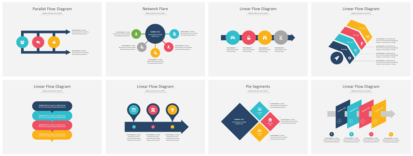 Powerpoint diagrams smartart graphics