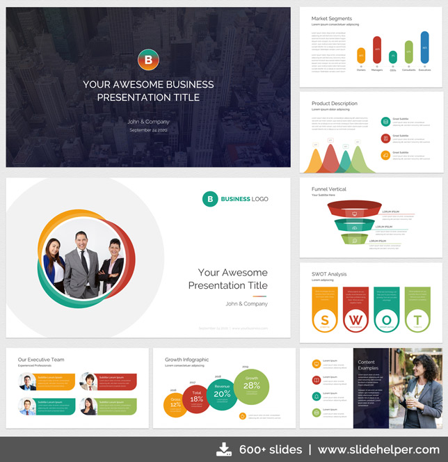business presentation PowerPoint themes