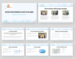 Siyera PowerPoint template preview