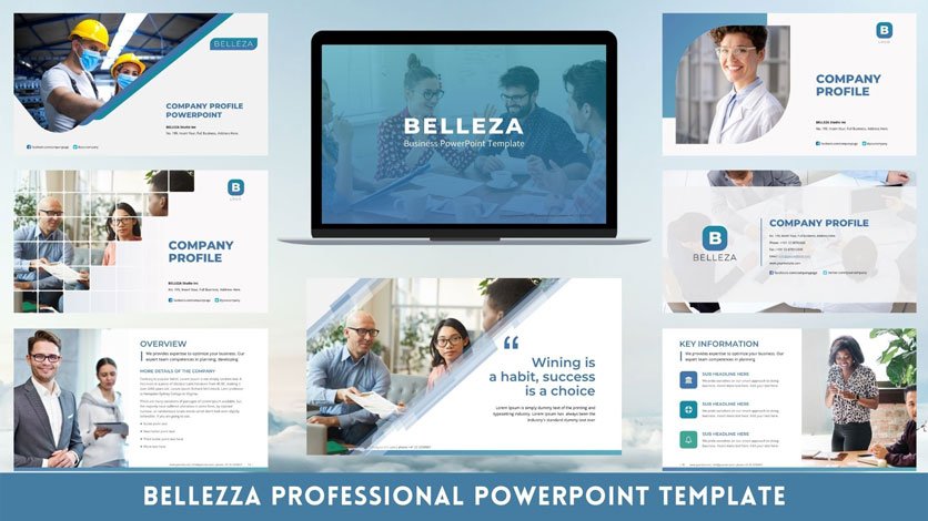 professional PowerPoint-template design corporate