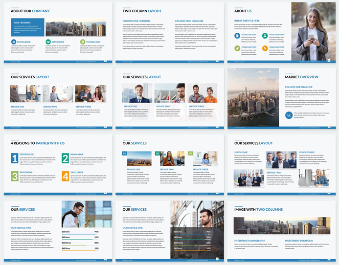 corporate ppt templates