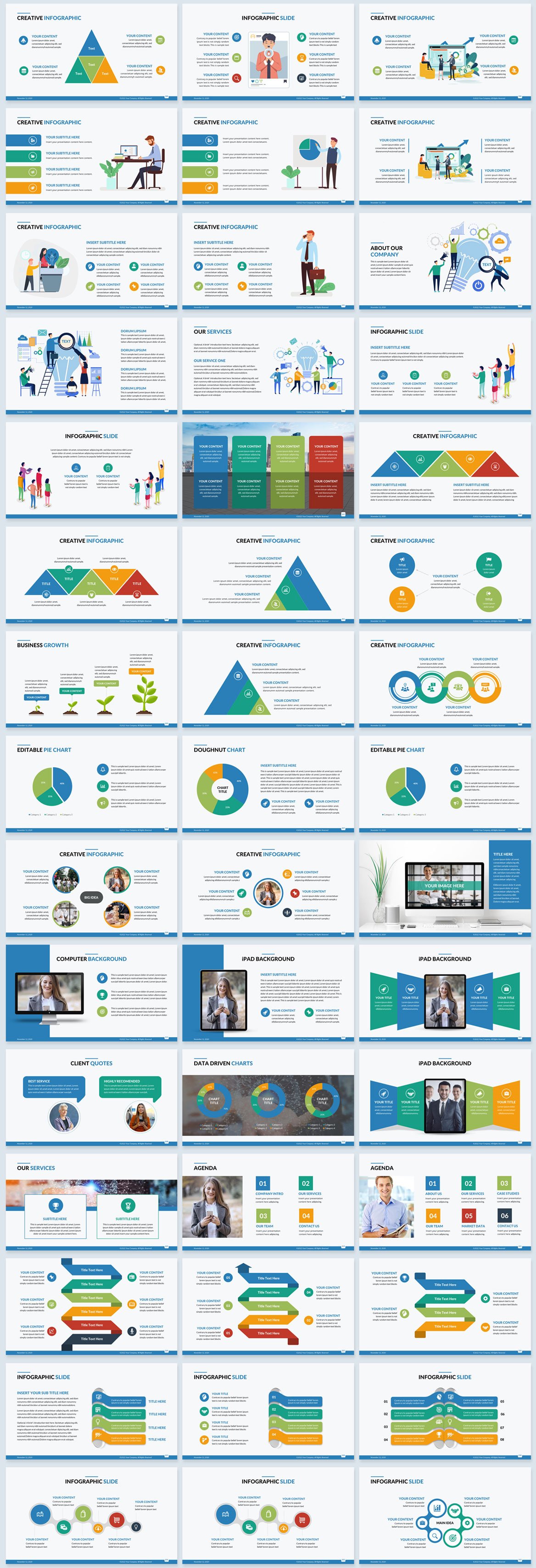 executive presentation template