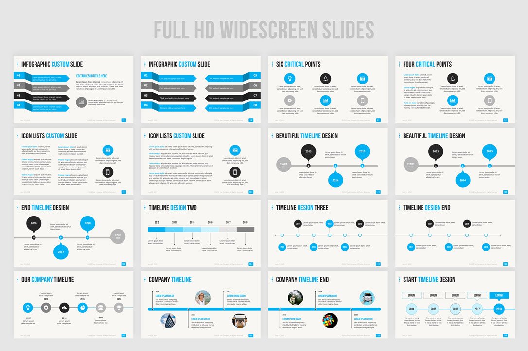 simple and professional ppt presentation templates in widescreen format